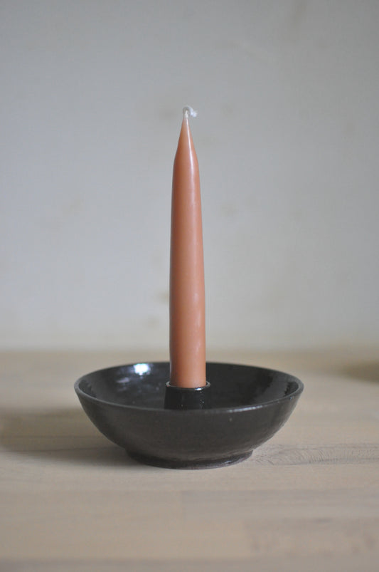 Kynttiläkuppi musta