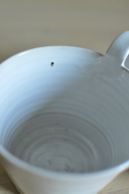 2-laatu muki 3,5dl, white
